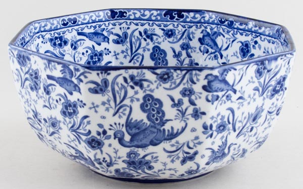 Bowl octagonal c1930s